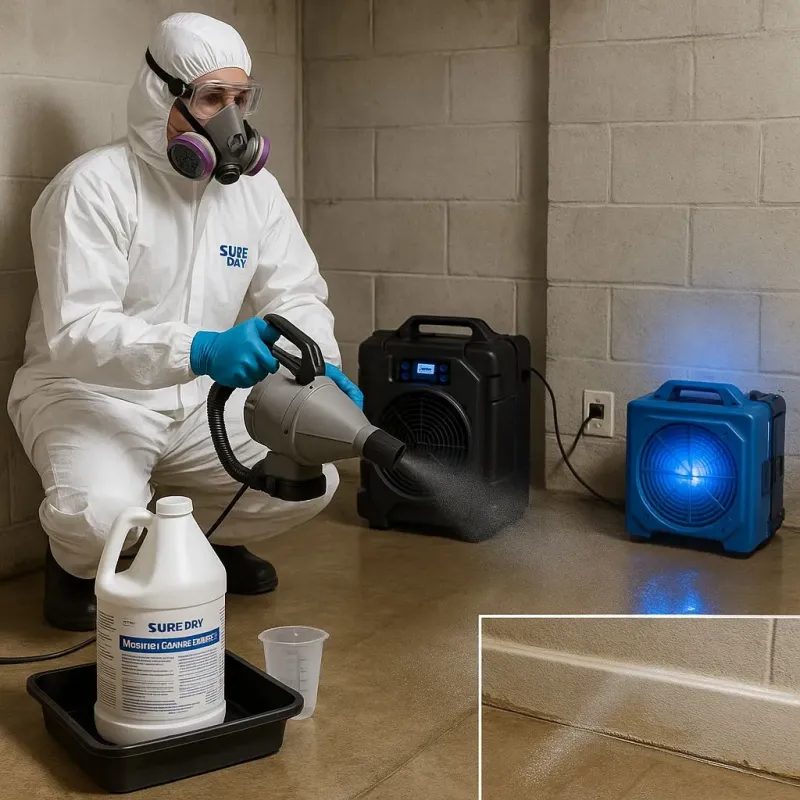 Sanitization and Odor Removal process in Hempstead, NY