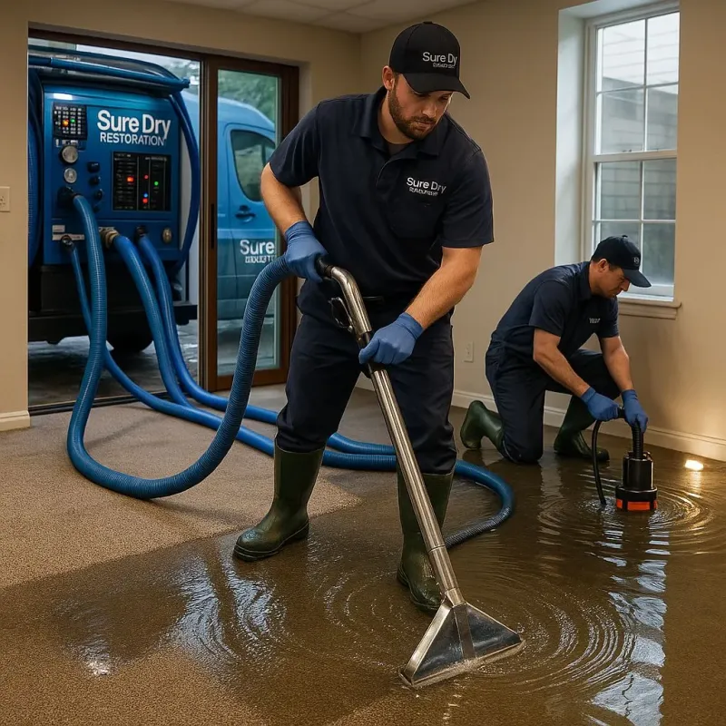 Water Extraction and Removal process in Hempstead, NY